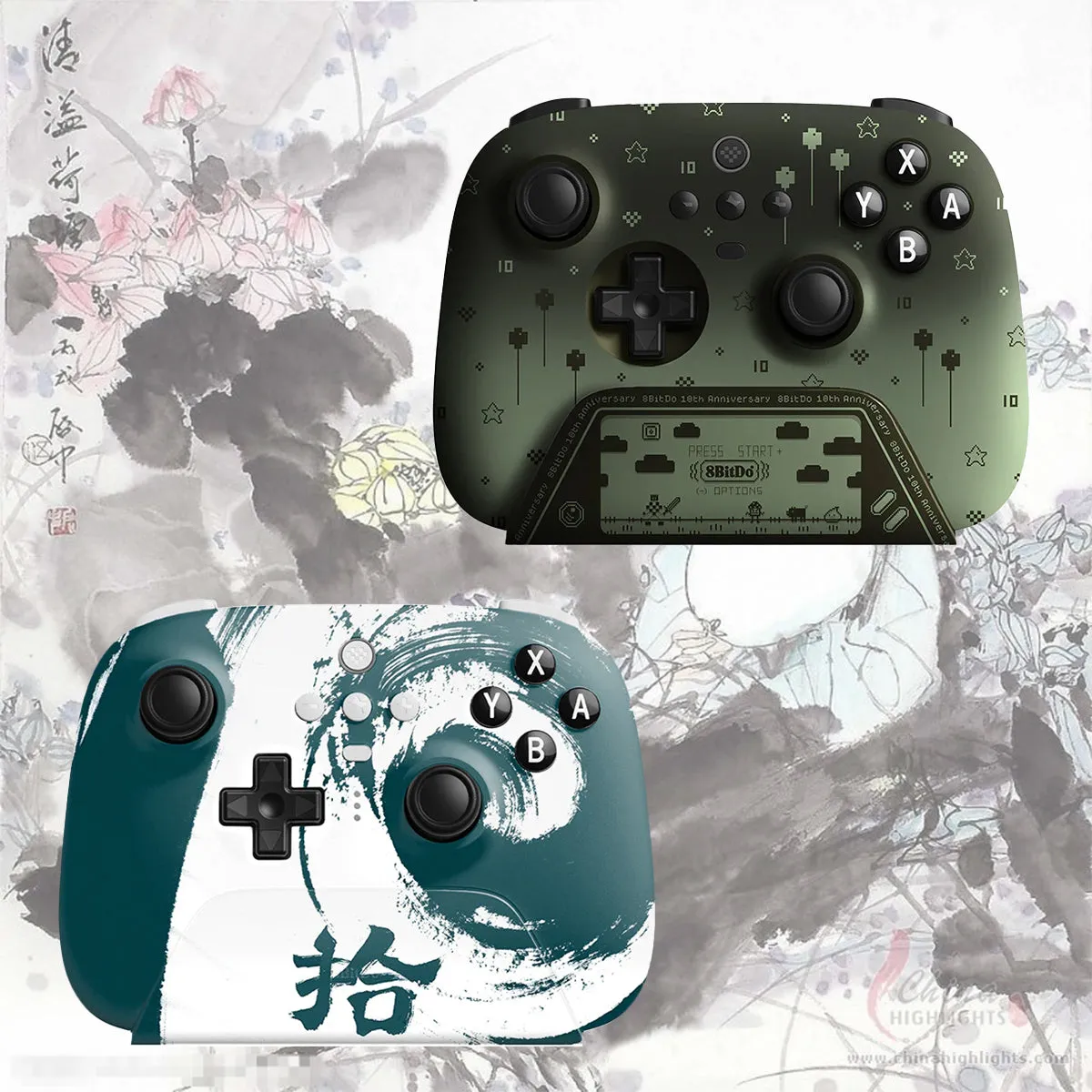 8bitdo Ultimate Bluetooth Controller 10th Anniversary Limited Edition w/ Protective Case