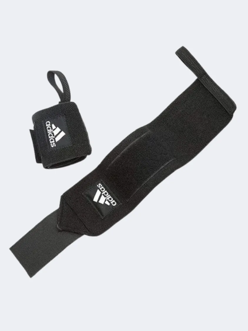 Adidas Accessories Fitness Wrist Wraps (Pair) Black
