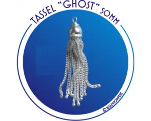 Beadhopper - Interchangeable Tassel - 50mm - Silver