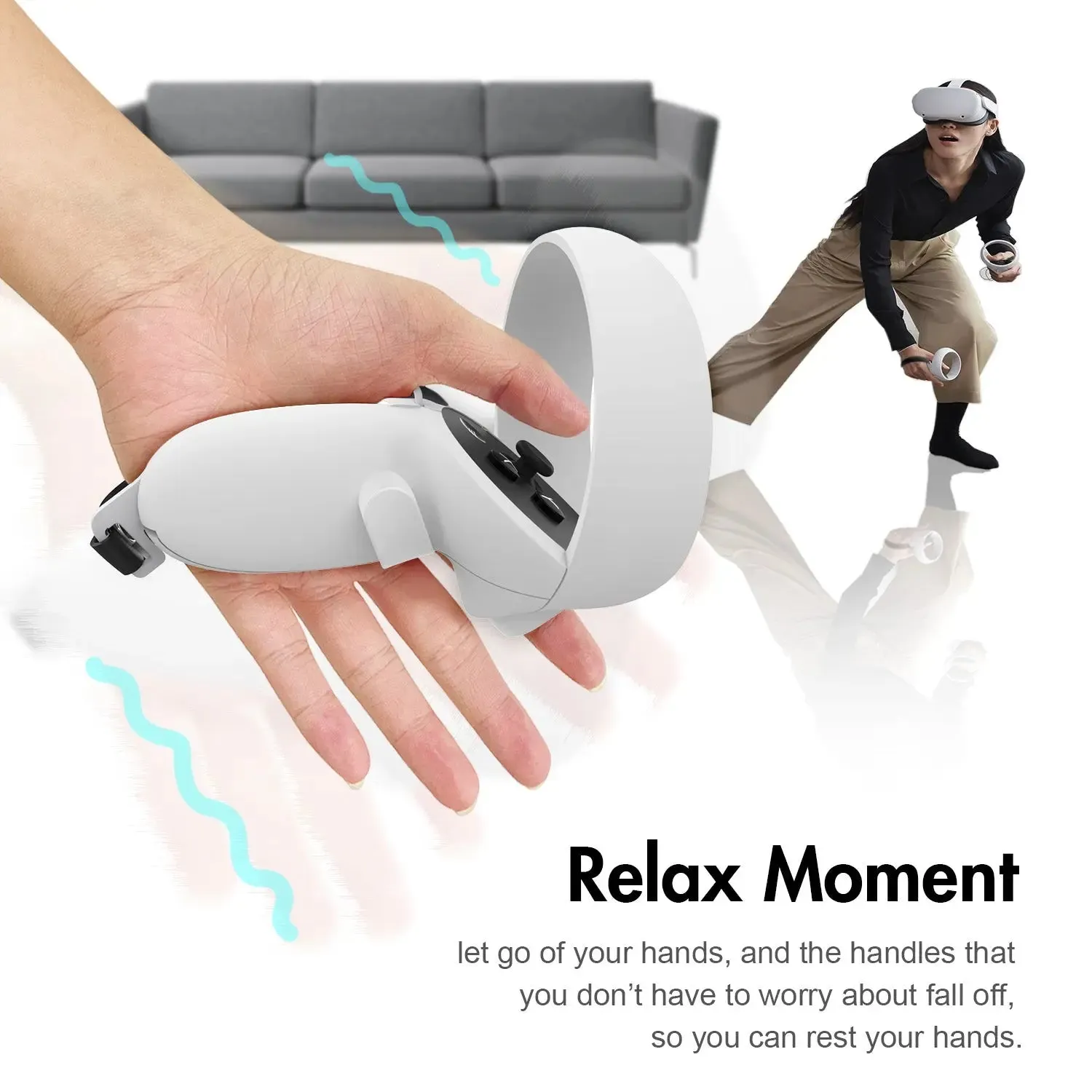 Controller Knuckle Strap for Quest 2