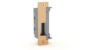 HES 4500C 612 Fail Safe/Fail Secure, Complete 12/24VDC Electric Strike, Low Profile, Fire Rated, Satin Bronze