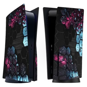 HONEYCOMB PS5 CUSTOM CONSOLE COVER