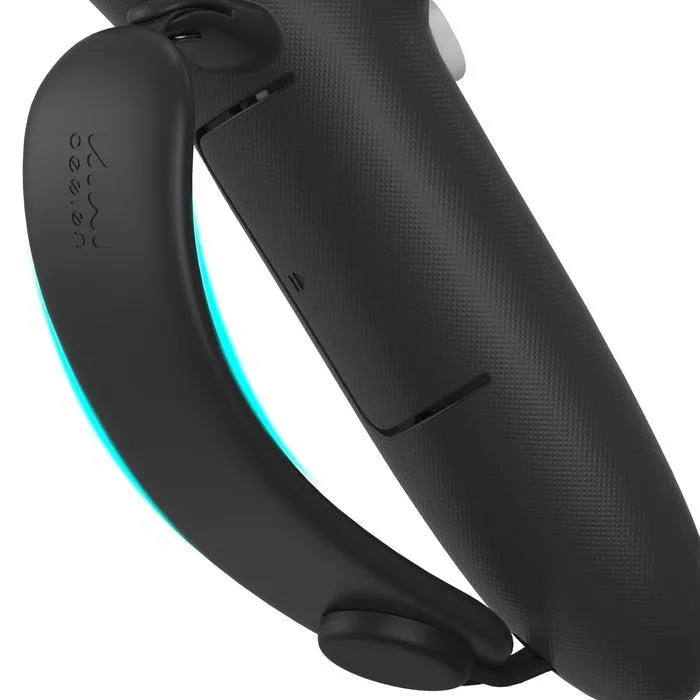 KIWI Design Top Version Controller Grips Cover Compatible With Oculus Quest 2 (KW-Q1Pro-3-Pink-1-US)