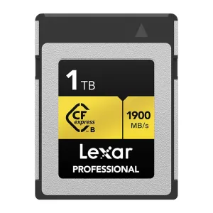 Lexar 1TB Professional CFexpress Type B Card, Gold Series