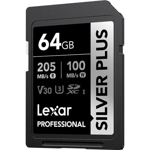 Lexar Professional SILVER PLUS SDXC 64GB