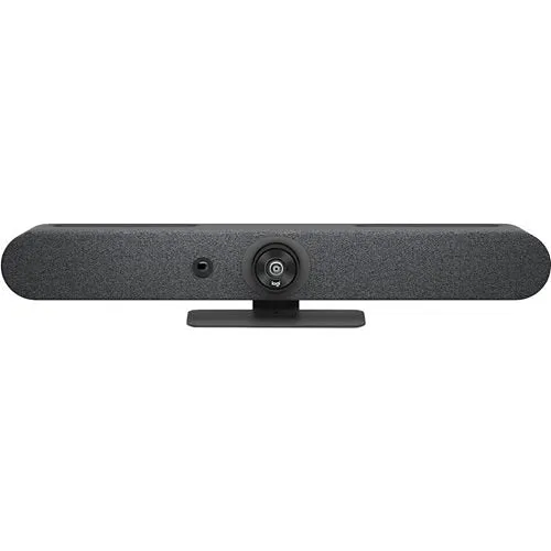 Logitech 960-001336 Rally Bar Mini 4K All-In-One Video Bar for Small to Medium Rooms, Gray