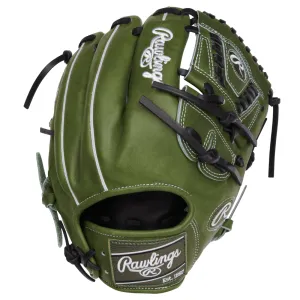 Rawlings Heart of the Hide 11.75" Military Green Baseball Glove: RPRO205-30MG