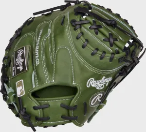 Rawlings Heart of the Hide 34" - Military Green - Catchers Glove