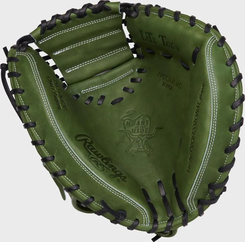Rawlings Heart of the Hide 34" - Military Green - Catchers Glove
