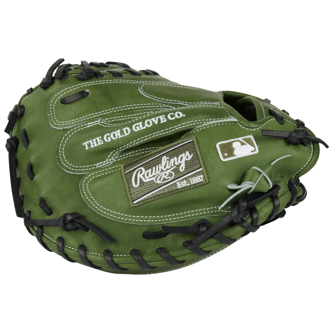 Rawlings Heart of the Hide 34" Military Green Catchers Mitt: RPROCM41MG