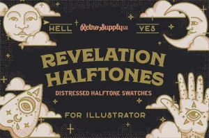 Revelation Halftone Swatches for Adobe Illustrator