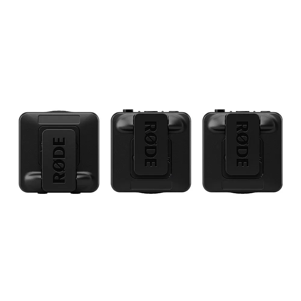 Rode Wireless PRO Dual Compact Wireless Mic System w/ Accessory Kit (Black)