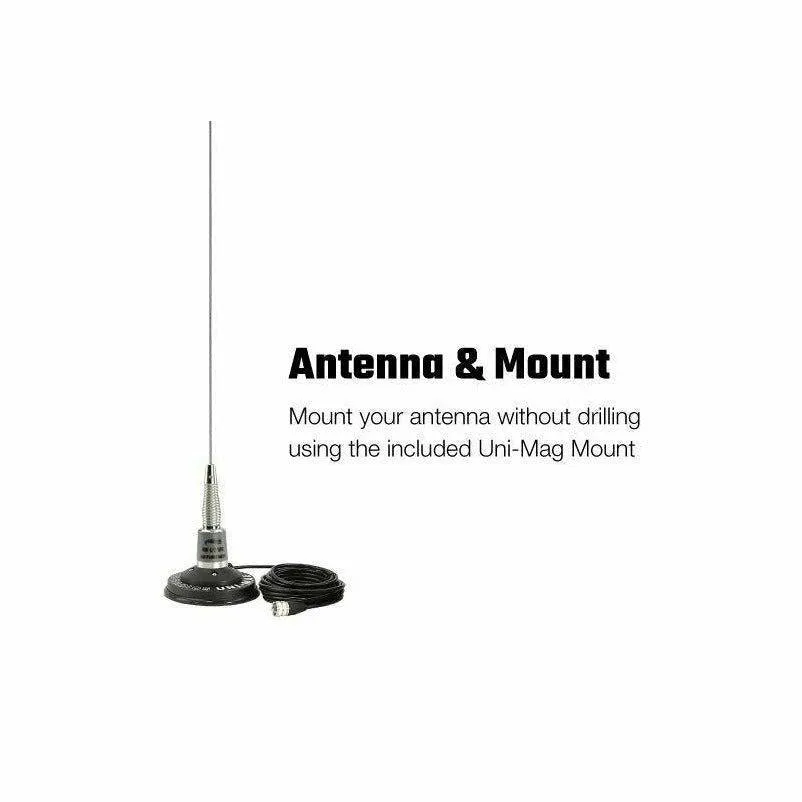 Rugged Radios Can Am Maverick X3 Complete UTV Communication Kit with Dash Mount