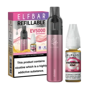 Strawberry Kiwi Elfbar EV5000 Pod Kit