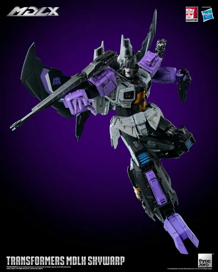 ThreeZero Transformers Skywarp MDLX Action Figure