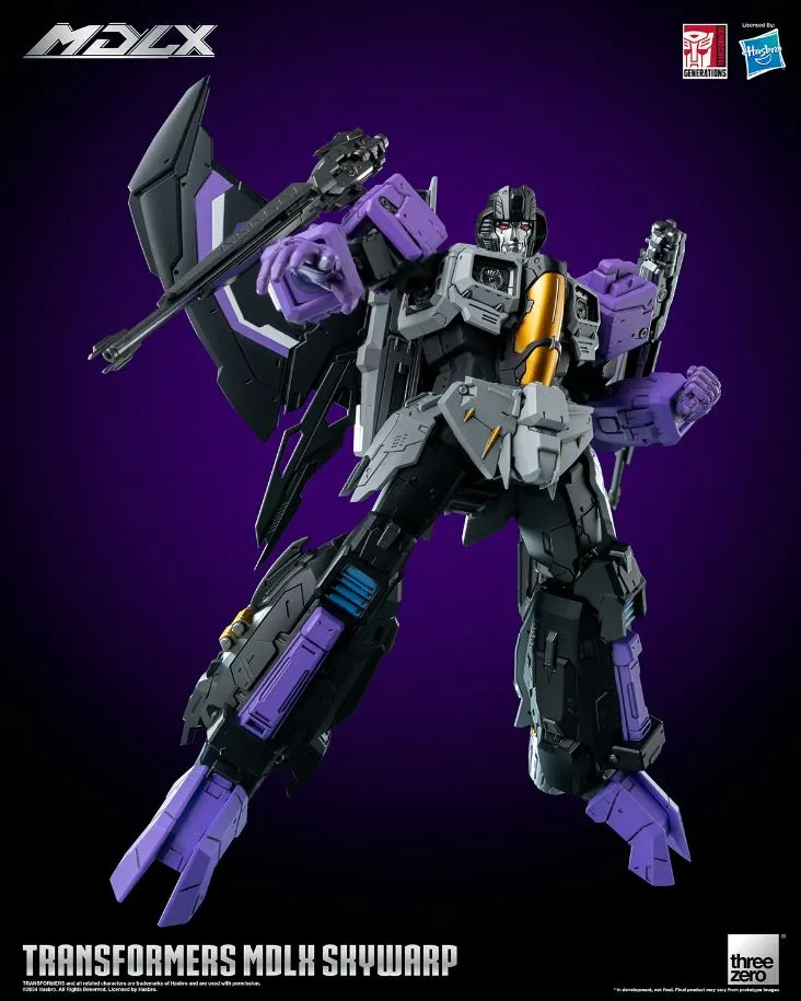 ThreeZero Transformers Skywarp MDLX Action Figure
