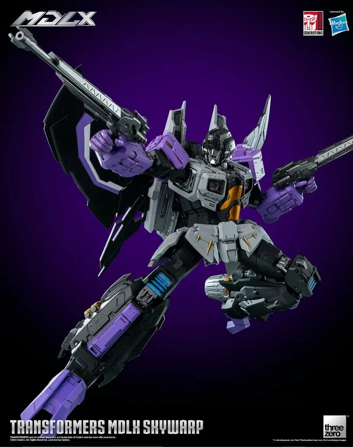 ThreeZero Transformers Skywarp MDLX Action Figure