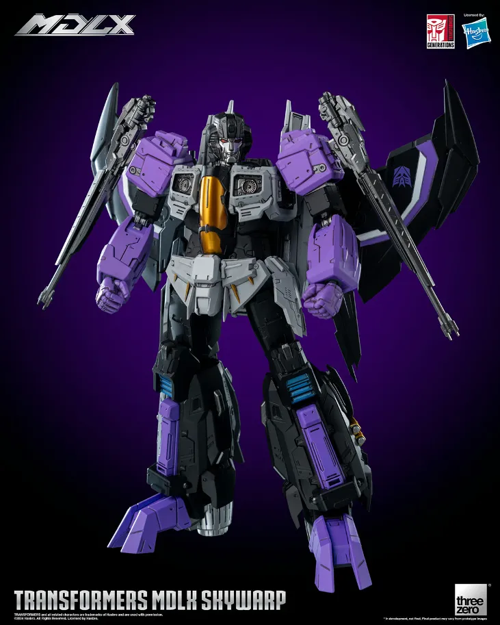 ThreeZero Transformers Skywarp MDLX Action Figure