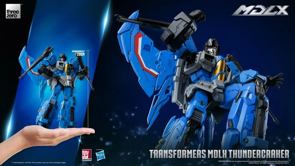 ThreeZero Transformers Thundercracker MDLX Action Figure