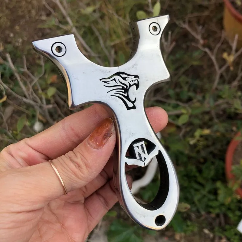 TN Tiger Head Quality Stainless Steel Slingshot