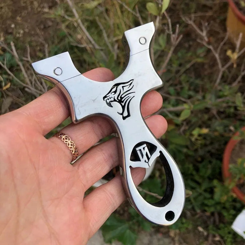 TN Tiger Head Quality Stainless Steel Slingshot