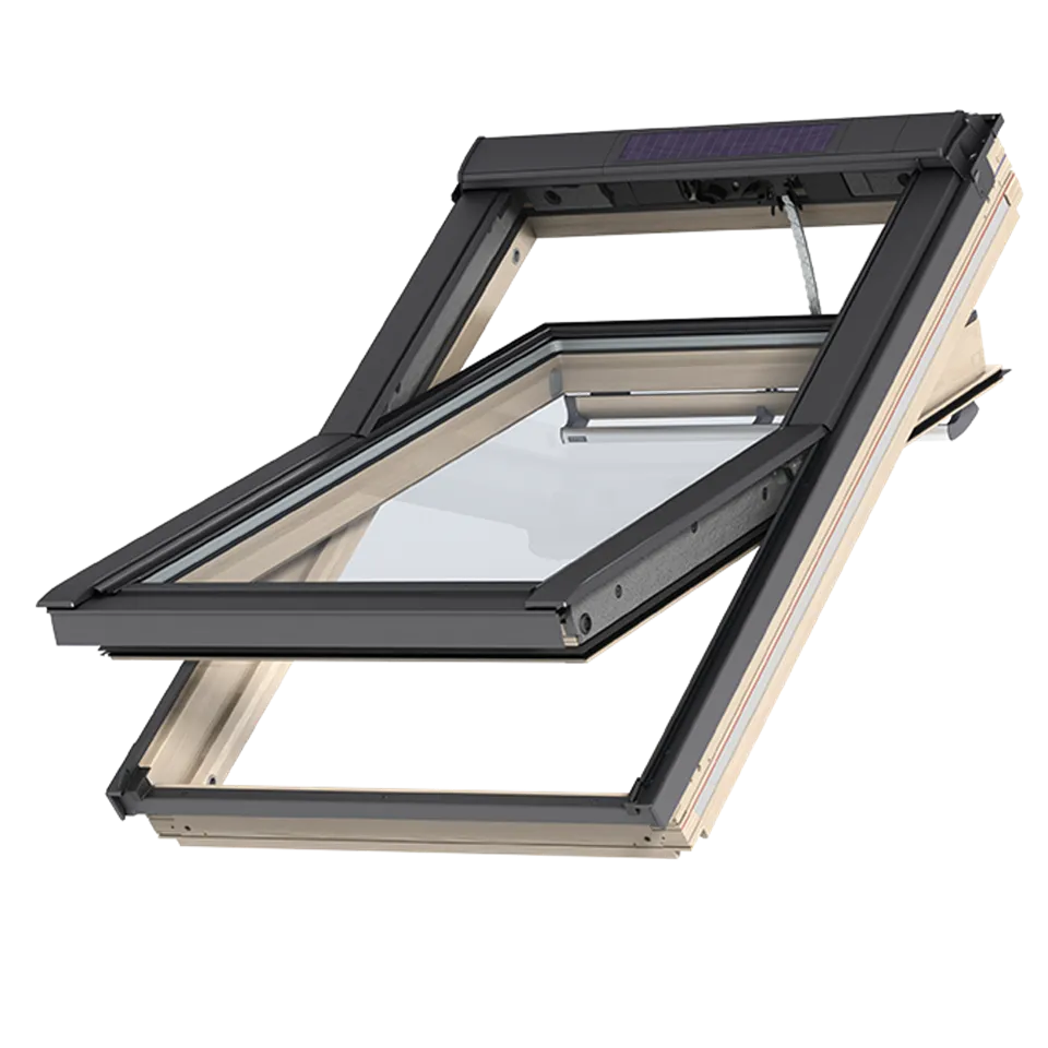 VELUX GGL CK04 307030 Pine INTEGRA® SOLAR Window (55 x 98 cm)