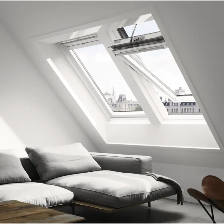 VELUX GGU MK08 006621U Triple Glazed Maintenance Free Polyurethane INTEGRA® Electric Window (78 x 140 cm)
