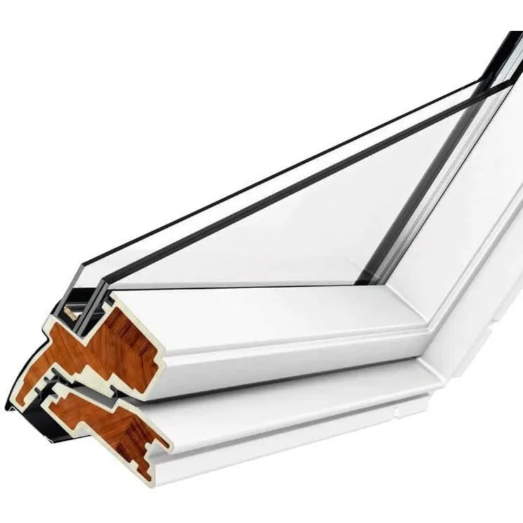 VELUX GGU MK10 006721U Triple Glazed High Energy Efficiency White Polyurethane INTEGRA® Electric Window (78 x 160 cm)